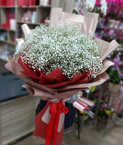 Букет цветов из: Гипсофила в Акулово