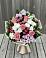 Букет цветов из: Альстромерии, Гвоздики, Розы и Хризантемы в Акулово