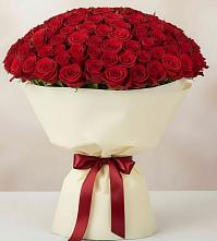 Букет 101 Красная роза Милано #REPLACE_PRED# Акулово