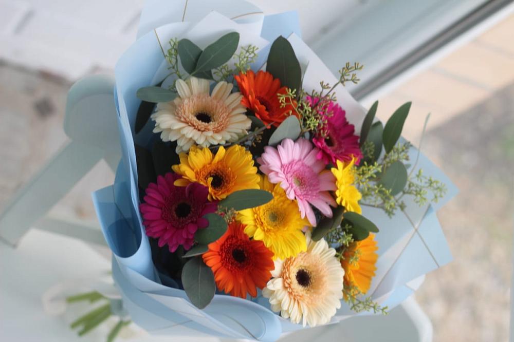 Букет цветов из: Герберы в Акулово