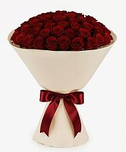 Букет 101 Бордовая роза Блэк Бакарра в Акулово