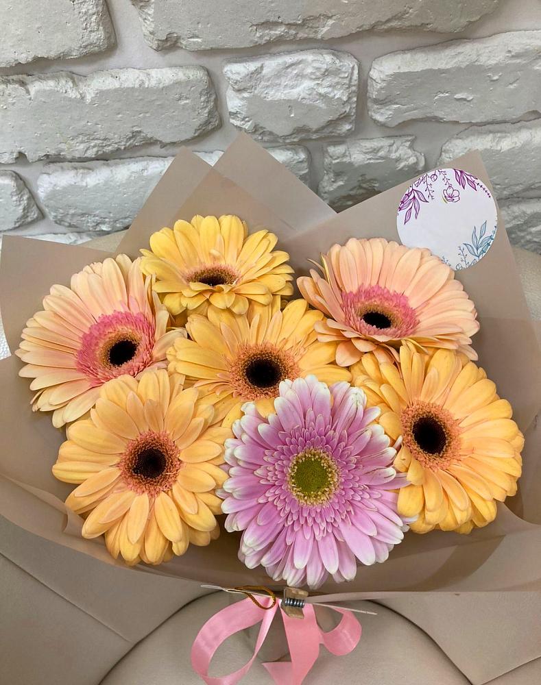 Букет цветов из: Герберы в Акулово