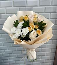 Букет цветов из:  Розы и Хризантемы в Акулово