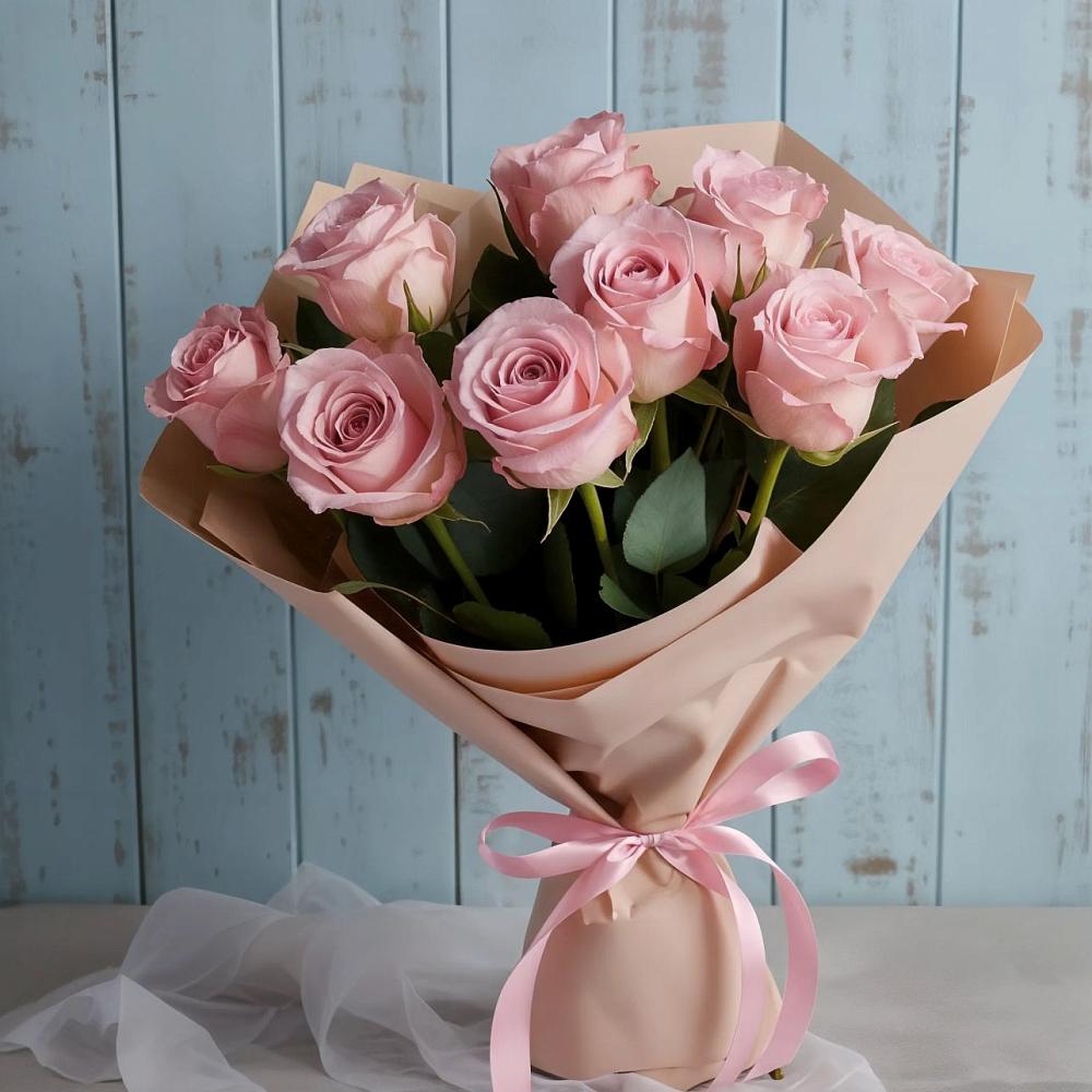 Букет цветов из: Розы в Акулово