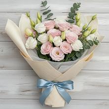 Букет цветов из:  Лизиантусы #REPLACE_PRED# Акулово