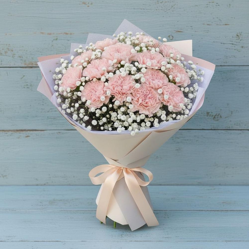 Букет цветов из: Гвоздики в Акулово