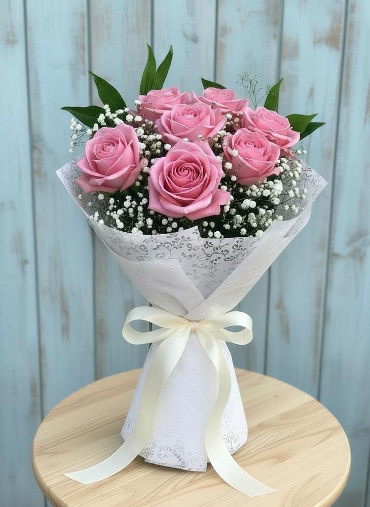 Букет цветов из: Розы в Акулово