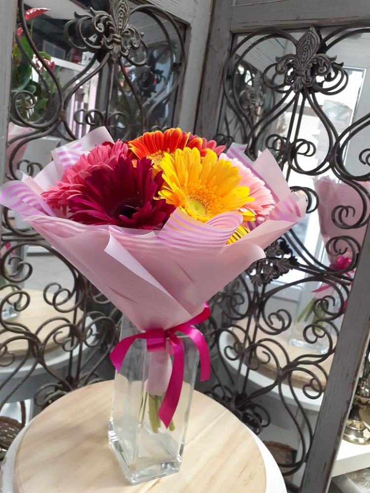 Букет цветов из: Герберы в Акулово