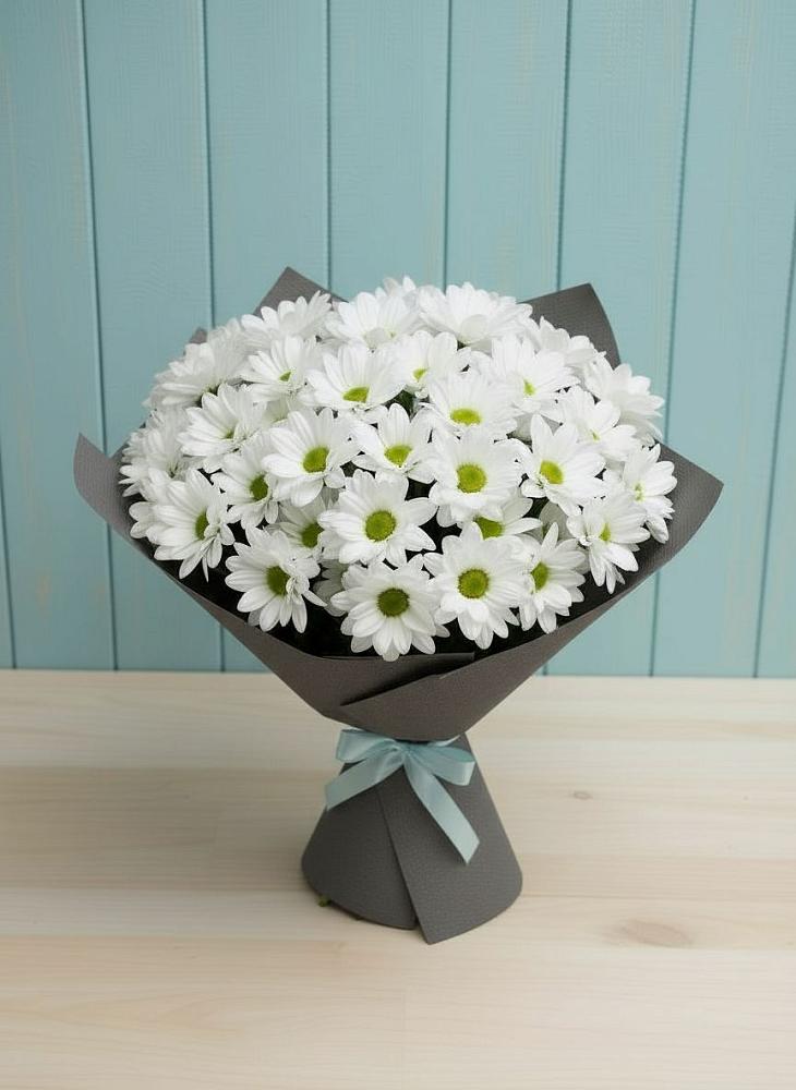 Букет цветов из: Хризантемы в Акулово