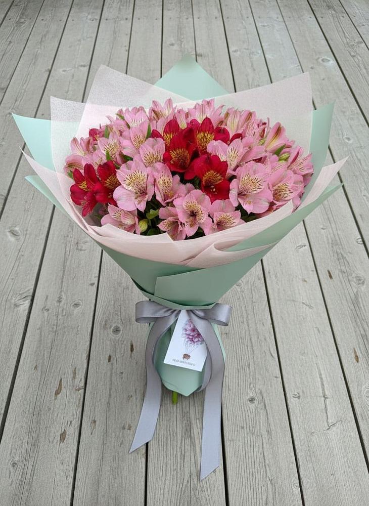 Букет цветов из: Альстромерии в Акулово