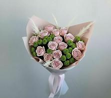Букет цветов из:  Розы и Хризантемы в Акулово