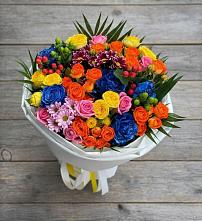 Букет цветов из:  Розы и Хризантемы #REPLACE_PRED# Акулово