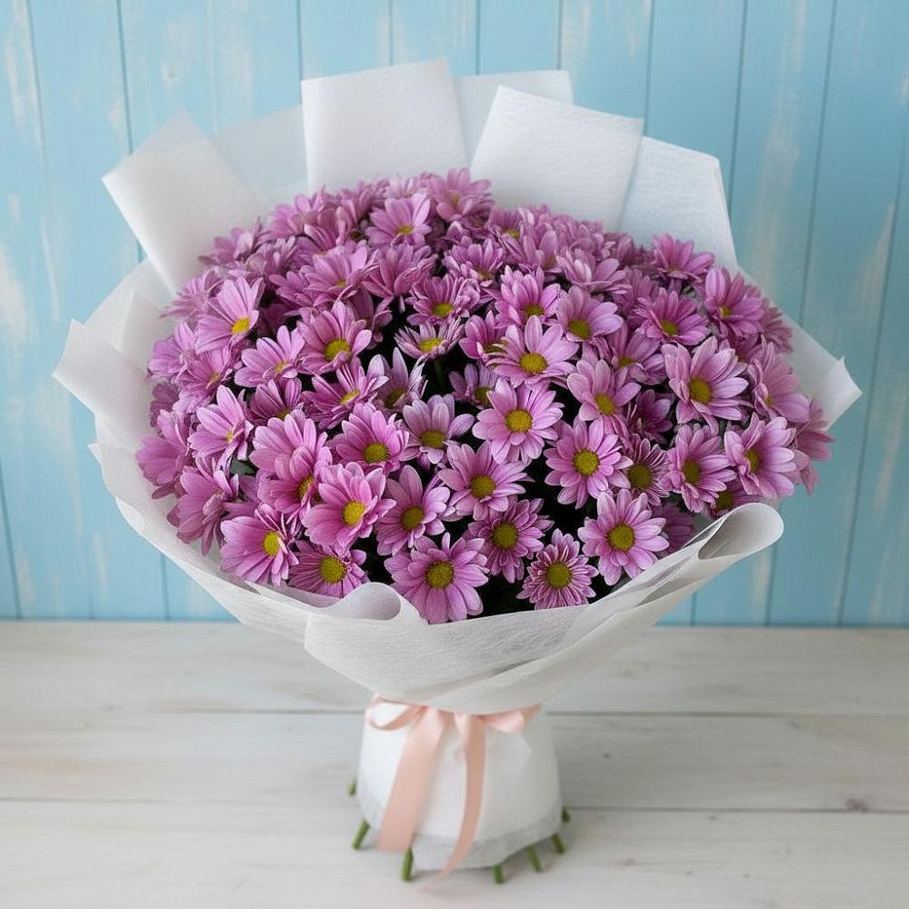 Букет цветов из: Хризантемы в Акулово