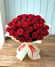 Букет 29 Красных роз в Акулово