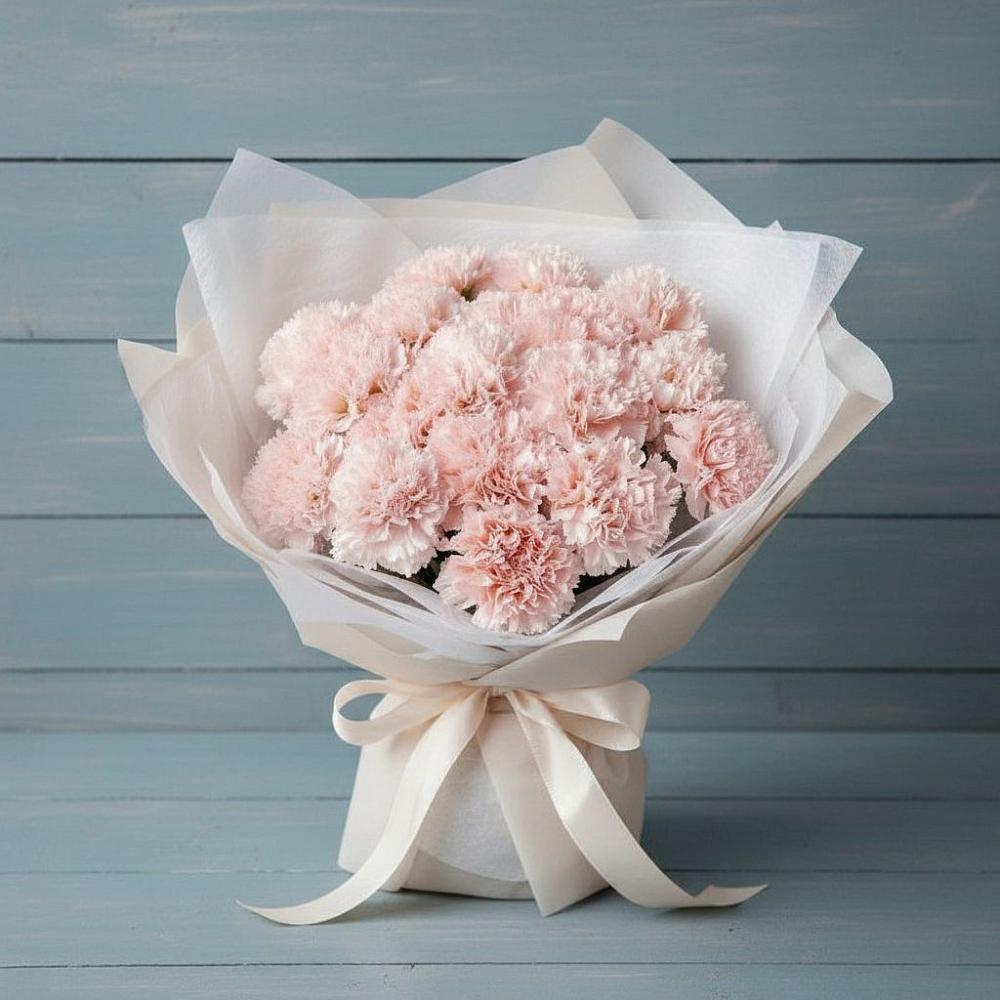 Букет цветов из: Гвоздики в Акулово