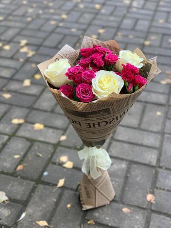 Букет цветов из: Розы в Акулово