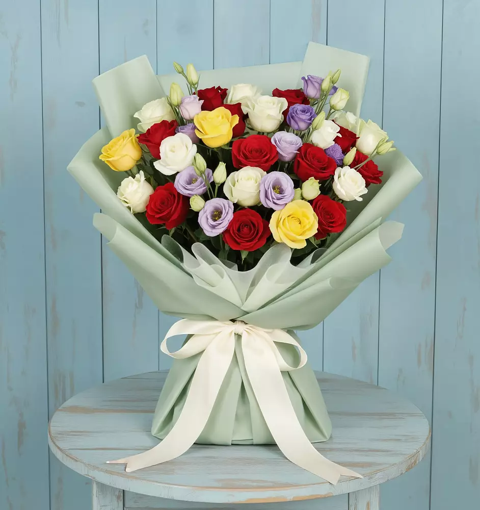 Букет цветов из: Розы в Акулово