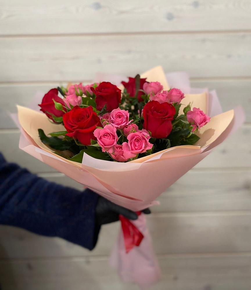 Букет цветов из: Розы в Акулово