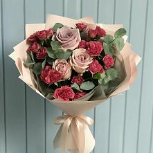 Букет цветов из:  Гвоздики и Розы #REPLACE_PRED# Акулово