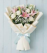 Букет цветов из:  Лилии в Акулово
