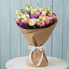 Букет цветов из:  Лизиантусы в Акулово